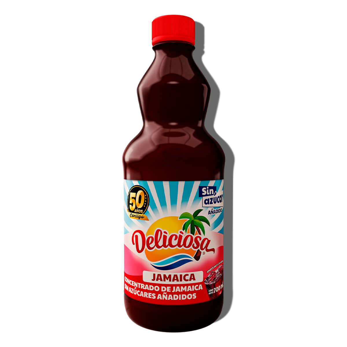 CONCENTRADO DE JAMAICA DE 700 ML