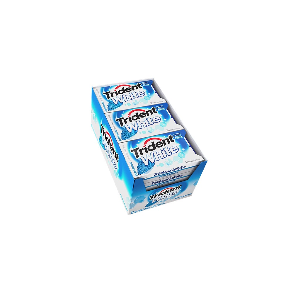 TRIDENT WHITE MENTA 4 PASTILLAS