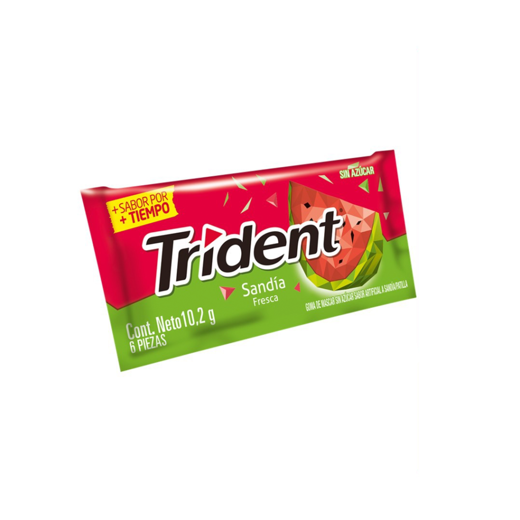 TRIDENT SABOR FRESA DE 30.6 GR