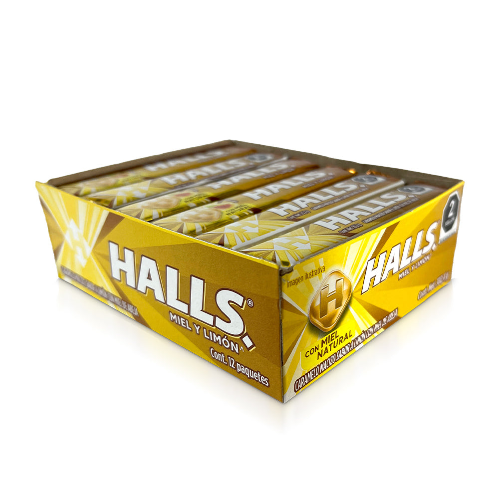 HALLS MIEL 25.2 GRS