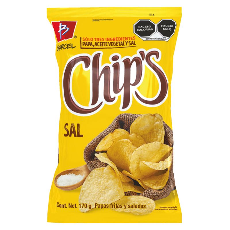 CHIPS SAL BARCEL 170 GRS