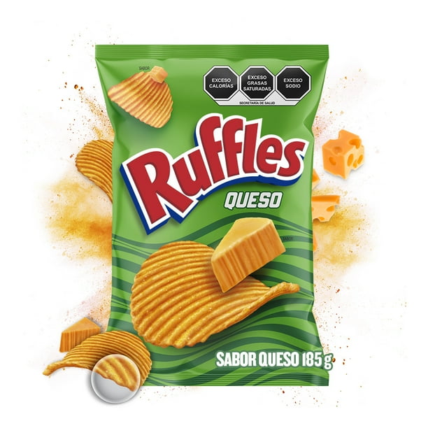 RUFFLES SABOR QUESO 185 GRS