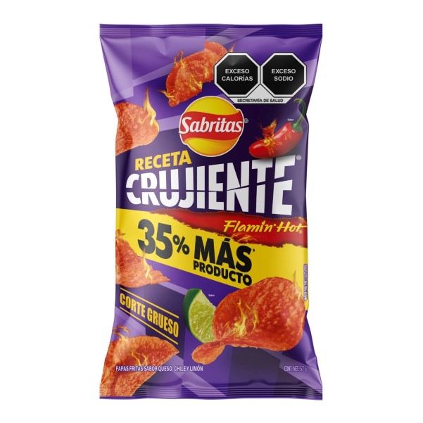 SABRITAS RECETA CRUJIENTE FLAMIN HOT 57 G
