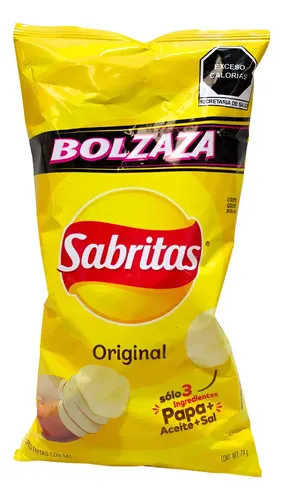 BOLZAZA SABRITAS ORIGINAL 74 G