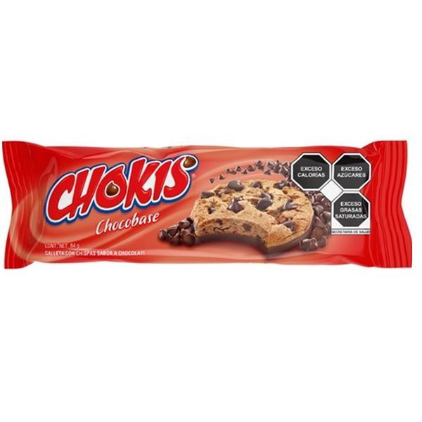 GALLETAS CHOKIS CHOCOBASE DE 73.5 GR