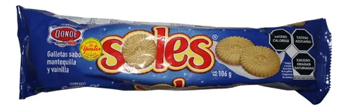 GALLETAS SOLES DONDÉ DE 106 GR